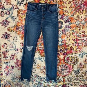 High waisted American Eagle Jeans